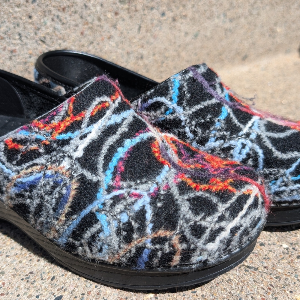 Dansko Multicolor Patterned Clogs - image 5